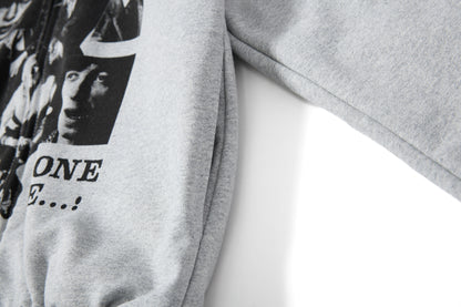 Retro Character Pullover | European American Streetwear Hoodie - Santo 