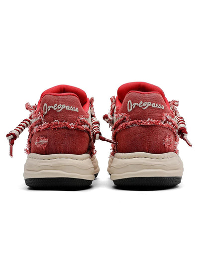 Blaze | Retro Skateboard Sneakers - Santo 