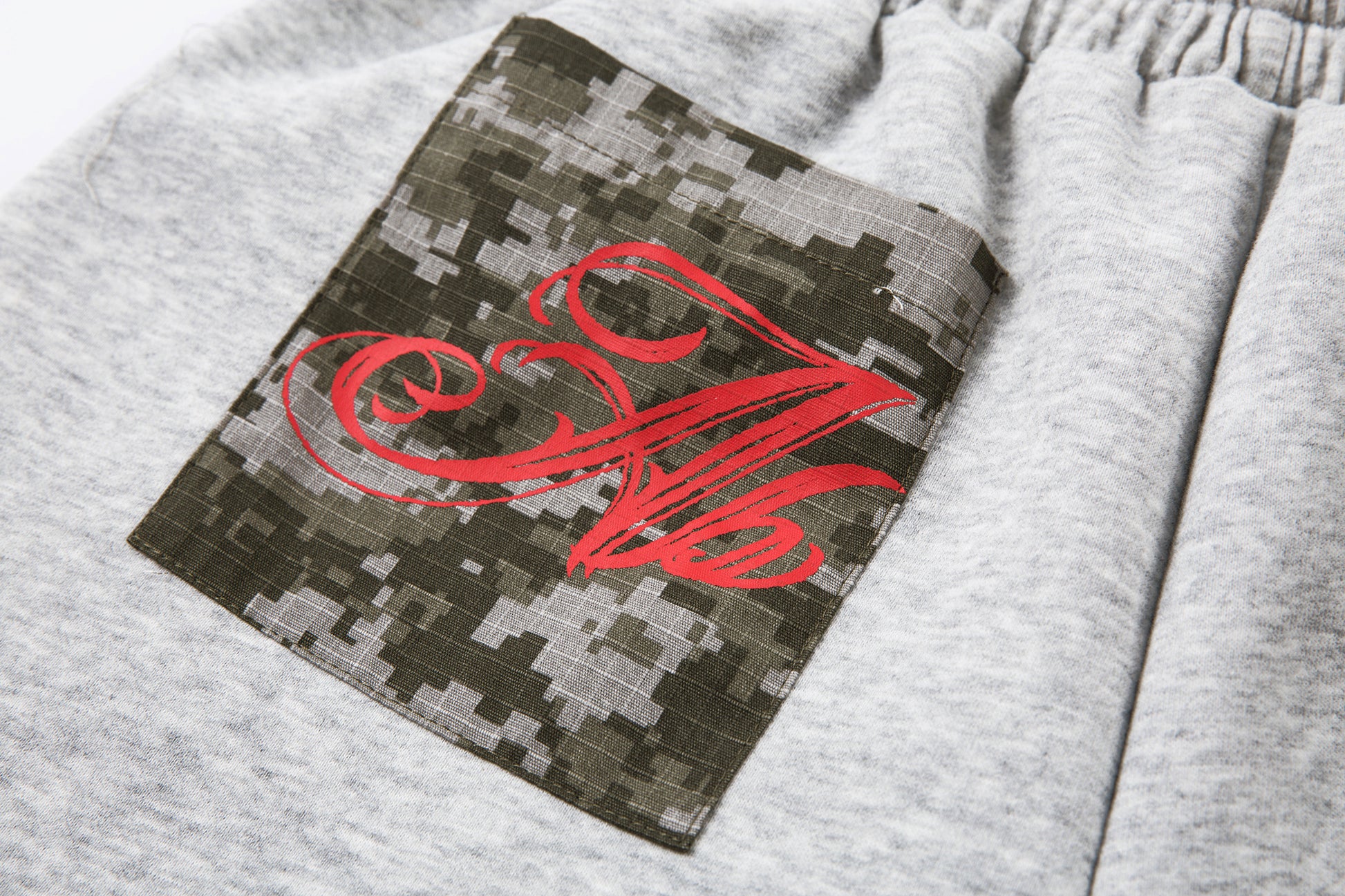 Vintage Print Sweatpants | Loose Fit Drawstring Streetwear Trousers - Santo 