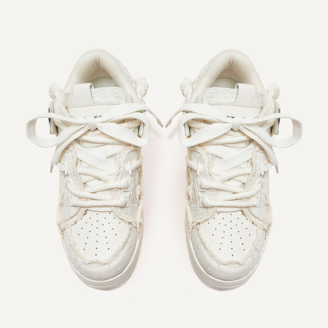 Elevate | Thick Sole Sneakers - Santo 