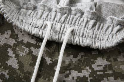 Vintage Print Sweatpants | Loose Fit Drawstring Streetwear Trousers - Santo 