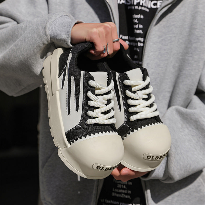 Star Cap | Chunky Canvas Sneakers - Santo 