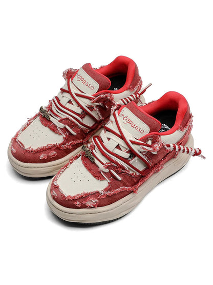 Blaze | Retro Skateboard Sneakers - Santo 