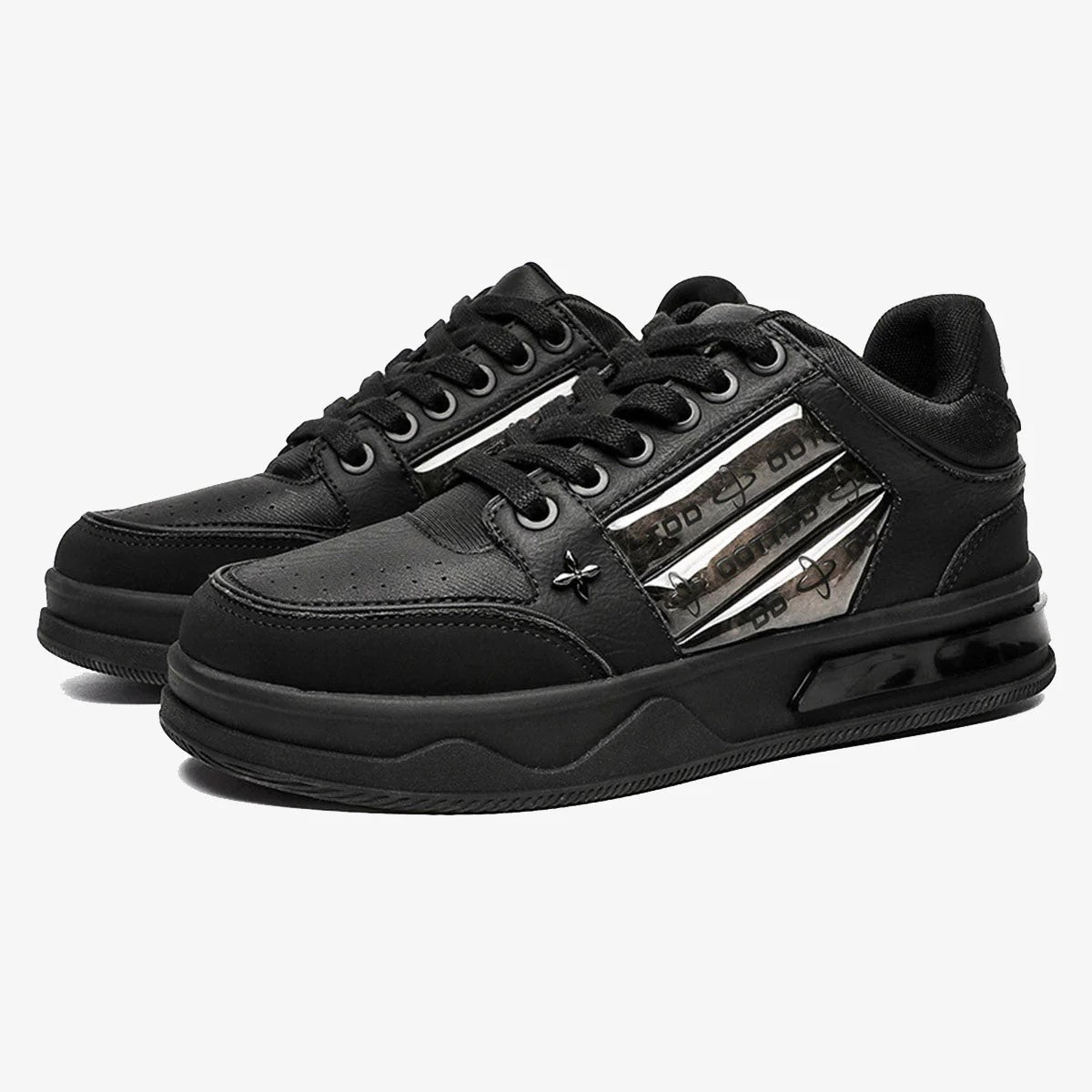 Shadow Letters | Embroidered Skate Shoes - Santo 