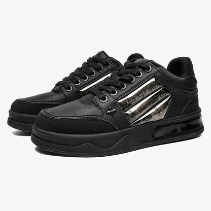 Shadow Letters | Embroidered Skate Shoes - Santo 