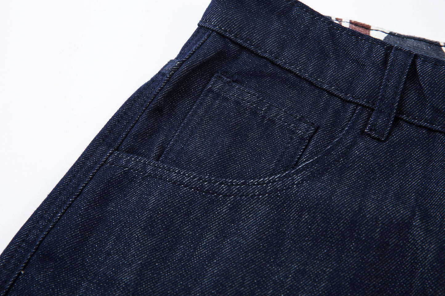 Retro Spliced Streetwear Denim | Y2K Wide Leg Baggy Jeans - Santo 