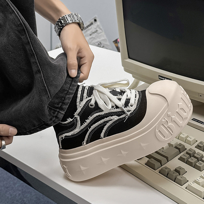 Rise | Canvas Casual Sneakers - Santo 