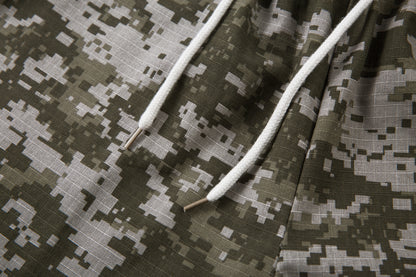 Vintage Print Sweatpants | Loose Fit Drawstring Streetwear Trousers - Santo 