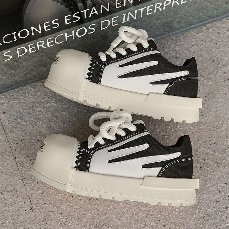 Star Cap | Chunky Canvas Sneakers - Santo 