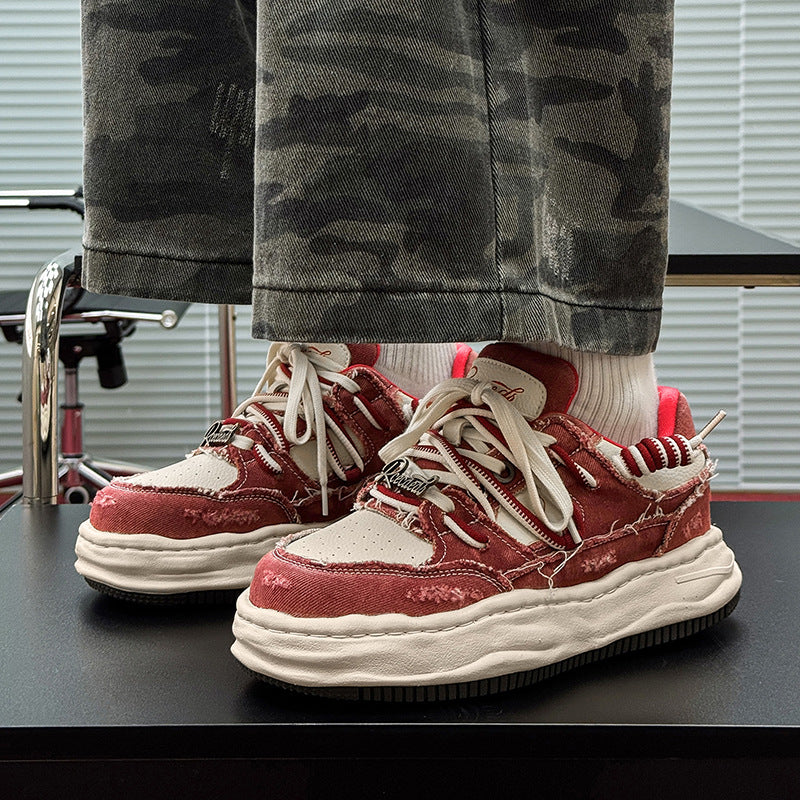 Blaze | Retro Skateboard Sneakers - Santo 