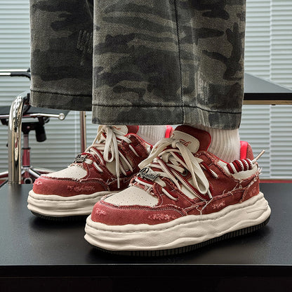 Blaze | Retro Skateboard Sneakers - Santo 