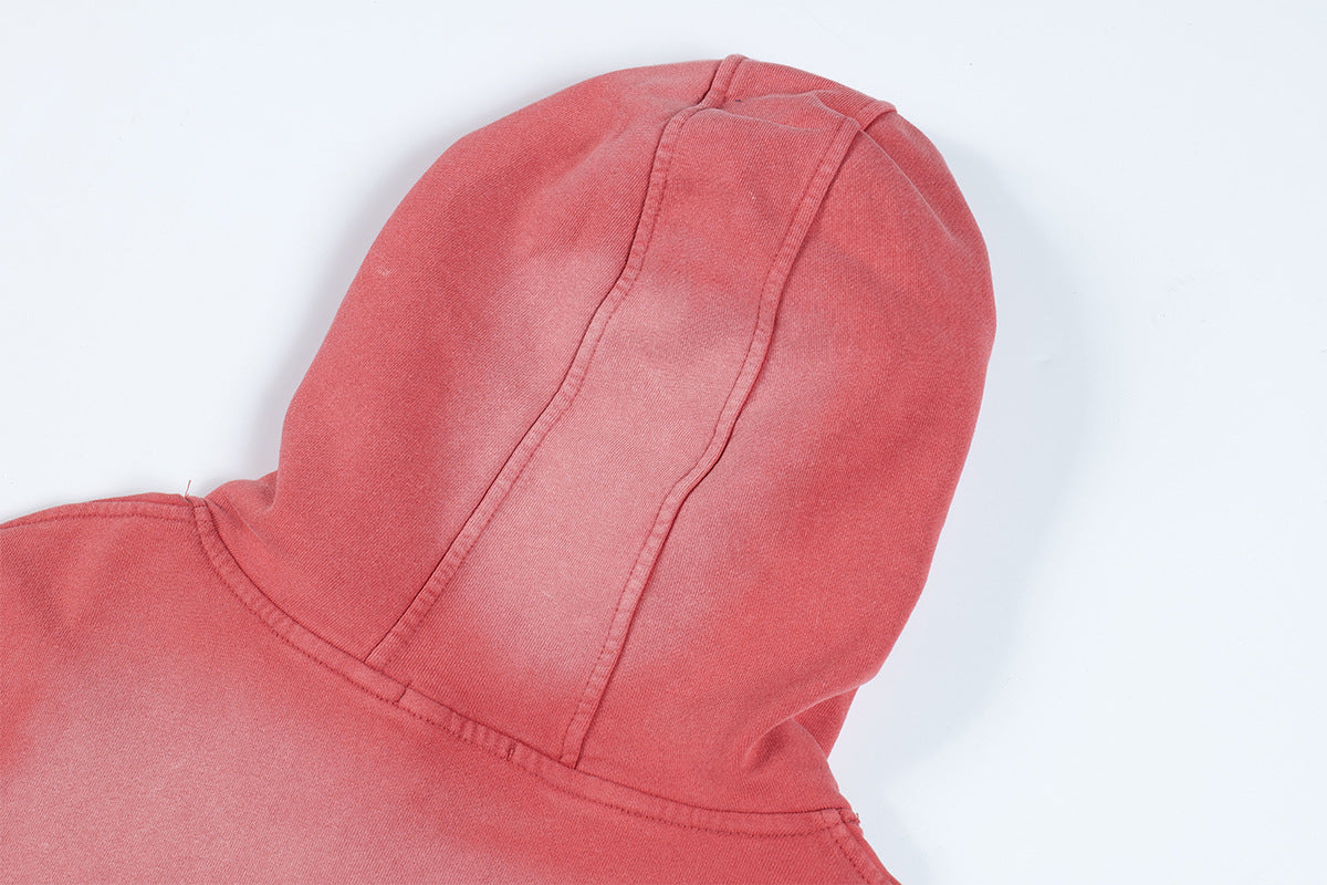 Heavyweight Washed Hoodie | American Streetwear Hoodie
