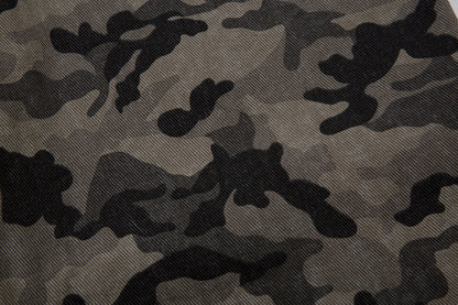 Y2K Vintage Wide Leg Pants | Camouflage Straight Denim Jeans - Santo 