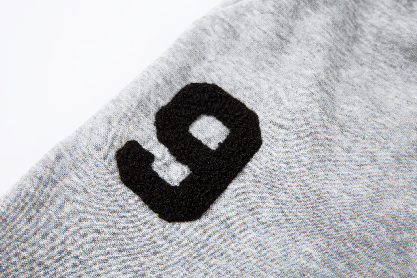 Patchwork Wide Leg Sweatpants | Grey Black Streetwear Trousers - Santo 