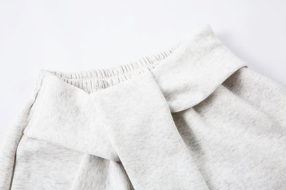 Flame Print Sweatpants | Baggy Streetwear Trousers - Santo 