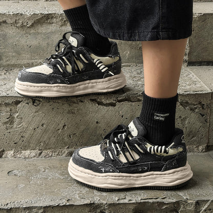 Blaze | Retro Skateboard Sneakers - Santo 