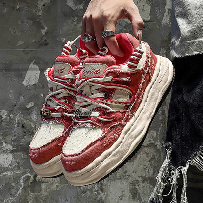 Blaze | Retro Skateboard Sneakers - Santo 