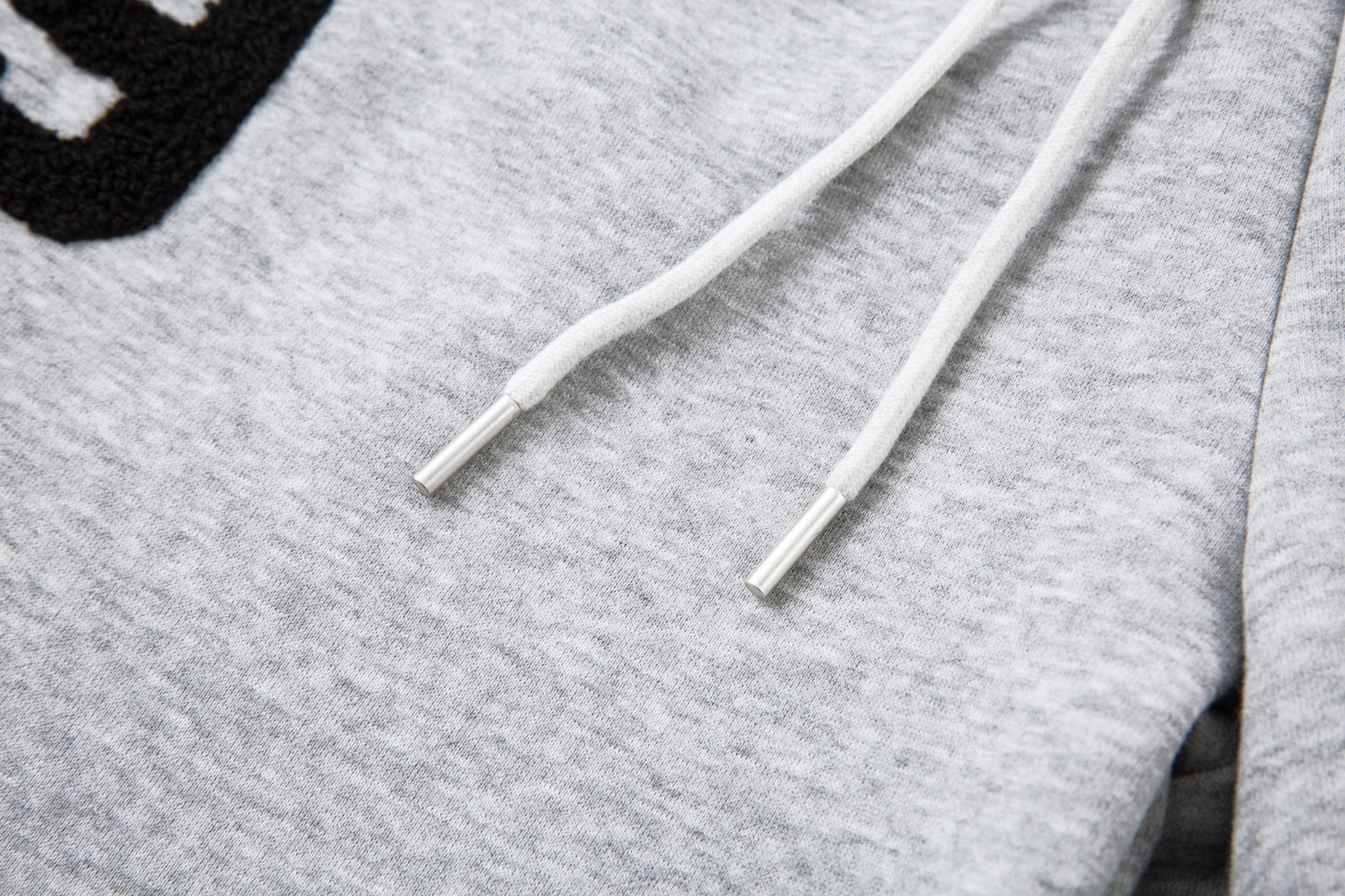 Patchwork Wide Leg Sweatpants | Grey Black Streetwear Trousers - Santo 