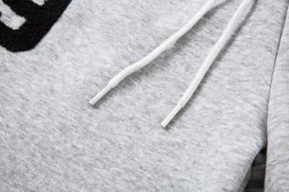 Patchwork Wide Leg Sweatpants | Grey Black Streetwear Trousers - Santo 