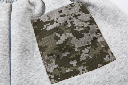 Vintage Print Sweatpants | Loose Fit Drawstring Streetwear Trousers - Santo 