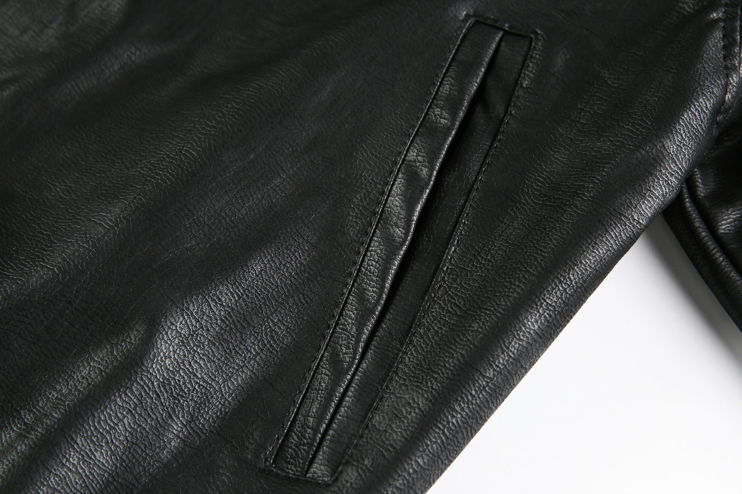 Retro Motorcycle Streetwear Coat | Embroidered Leather Jacket - Santo 