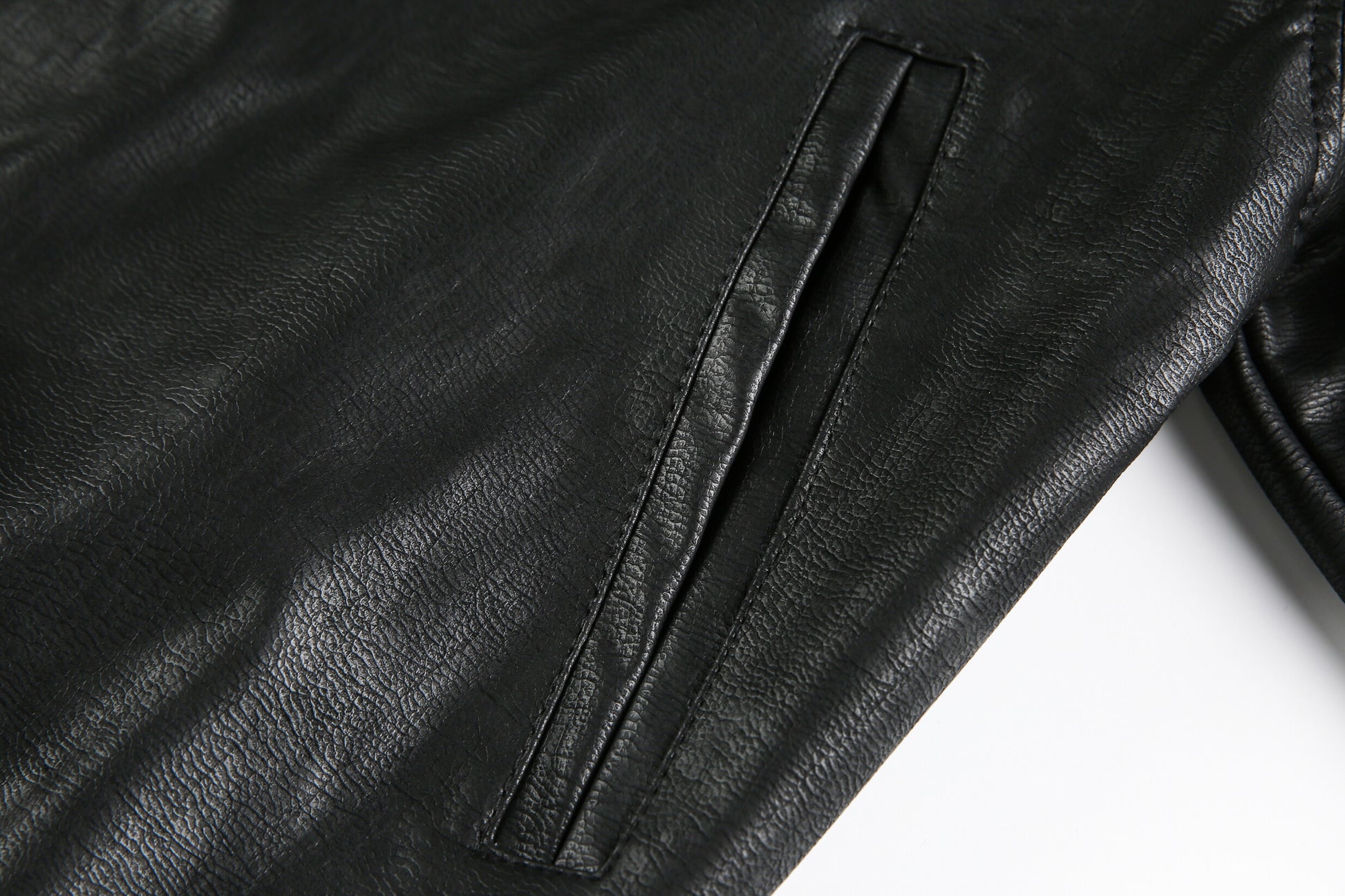 Retro Motorcycle Streetwear Coat | Embroidered Leather Jacket - Santo 