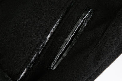 Retro Streetwear Outerwear | Vintage Leather Bomber Jacket - Santo 