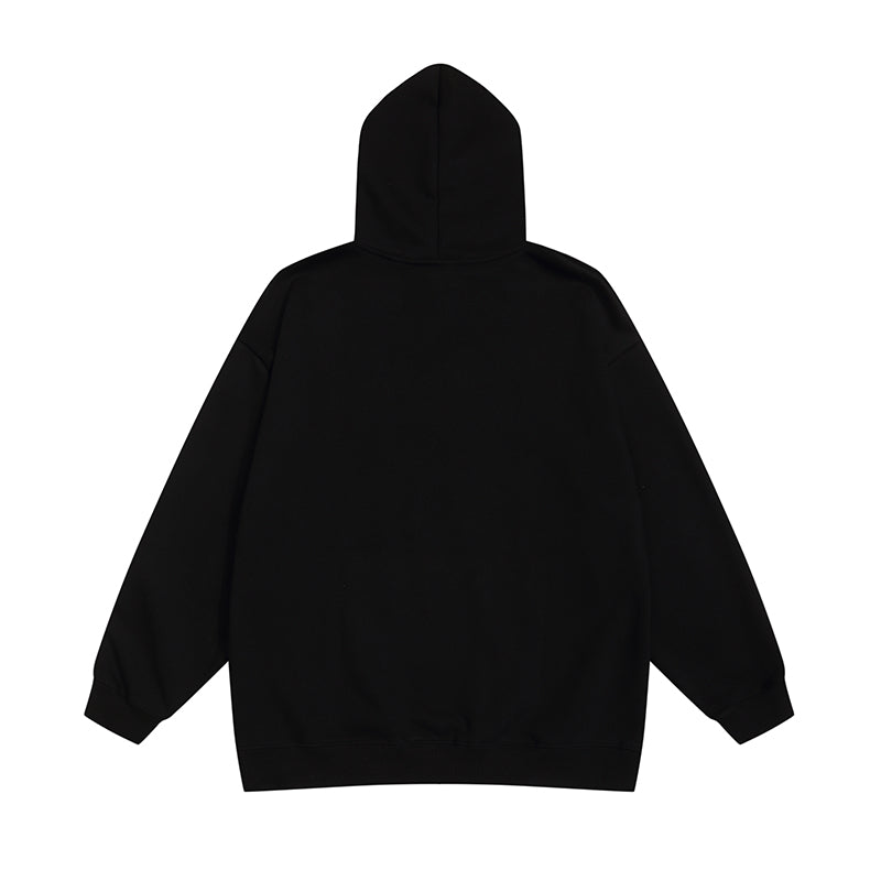 Shielded Script | Streetstyle Graphic Hoodie