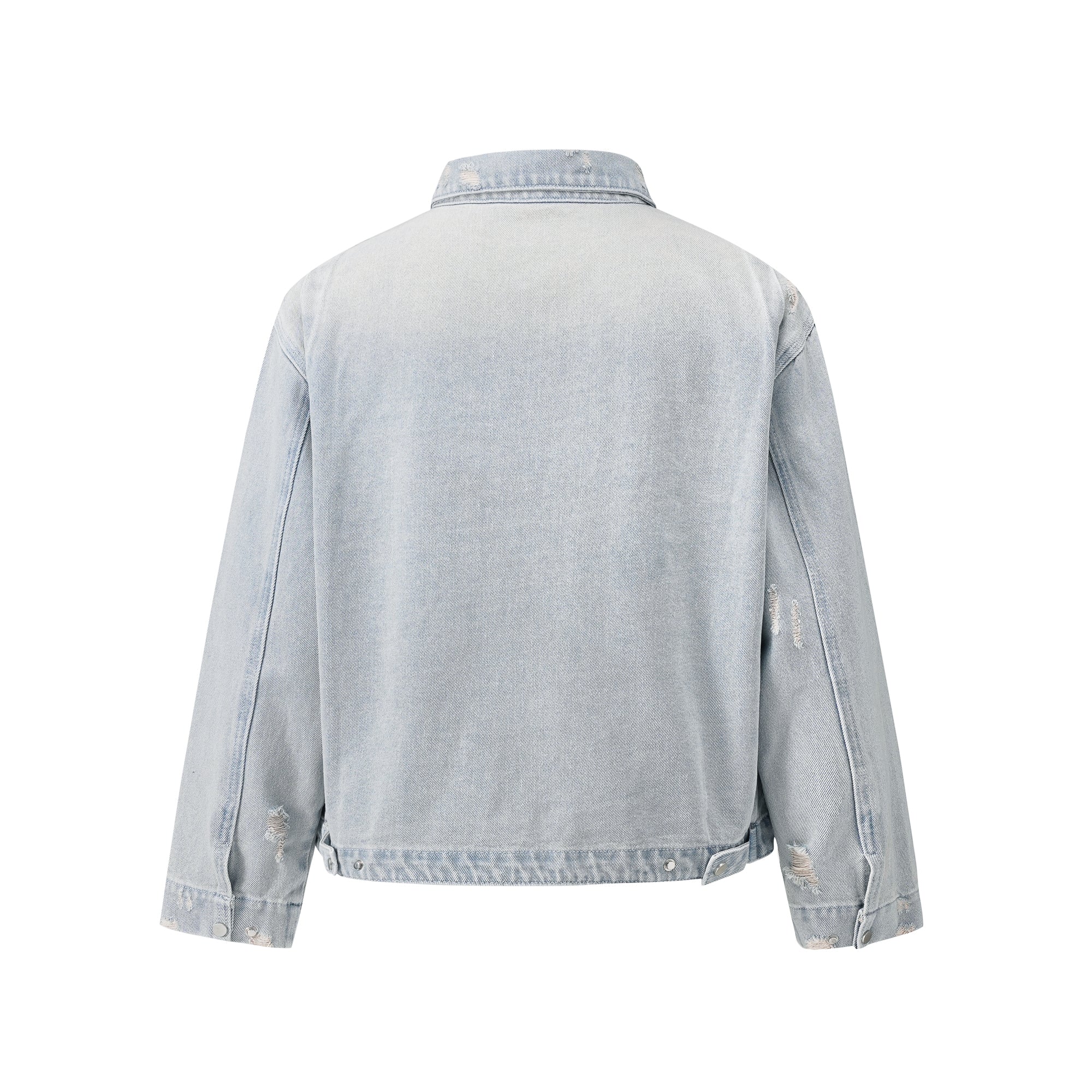 Fray Flair | Ausgefranste Denim-Jacke