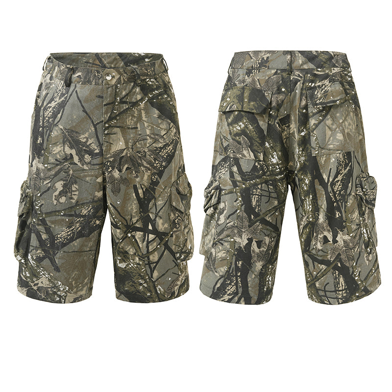 Abstrakte Malerei | Camouflage Shorts