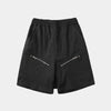 'Zip Up' Shorts - Santo 