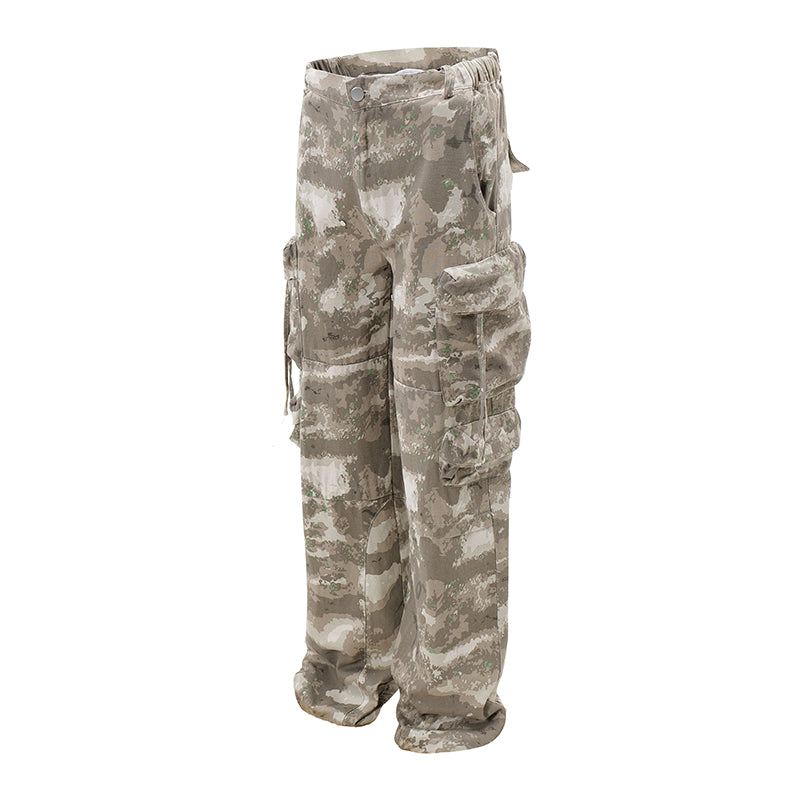 Camouflage | Multiple Pockets Cargos