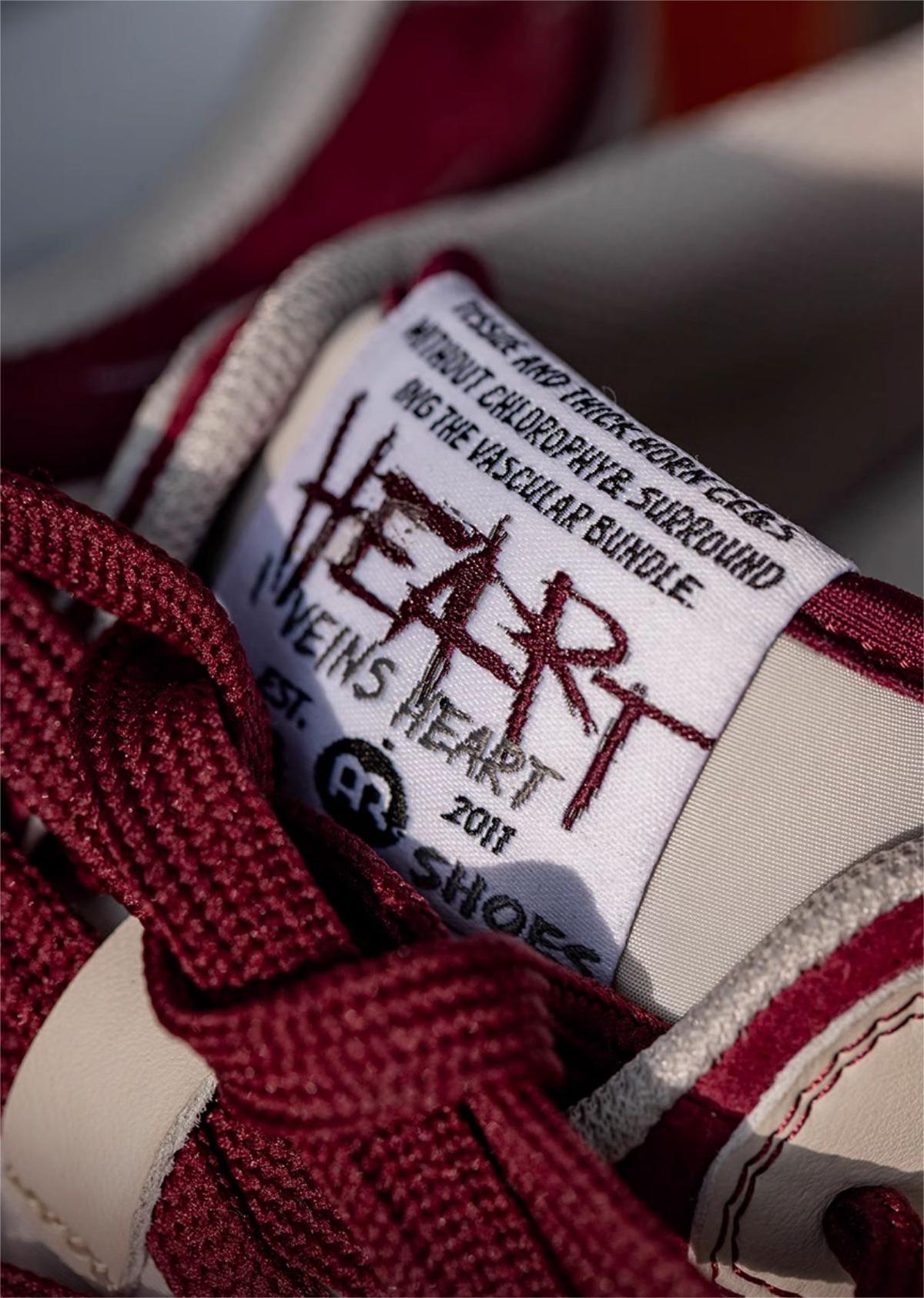 'VEINS HEART' Shoes - Santo 