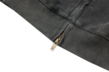 Urban Canvas | High Street Graphic Zipper Hoodie - Santo 