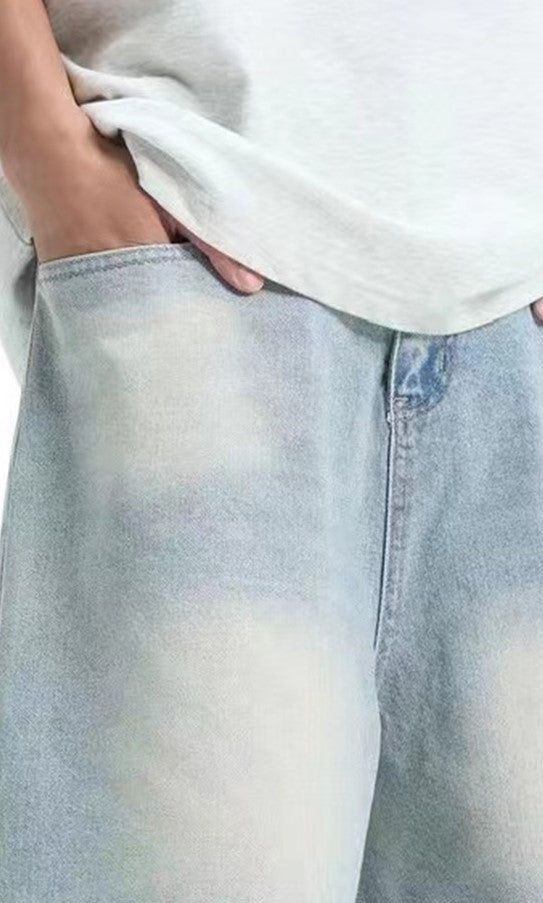 "Denim Belted" Shorts - Santo 