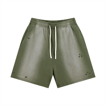 Faded n Ripped - Sun Fade Distressed Shorts