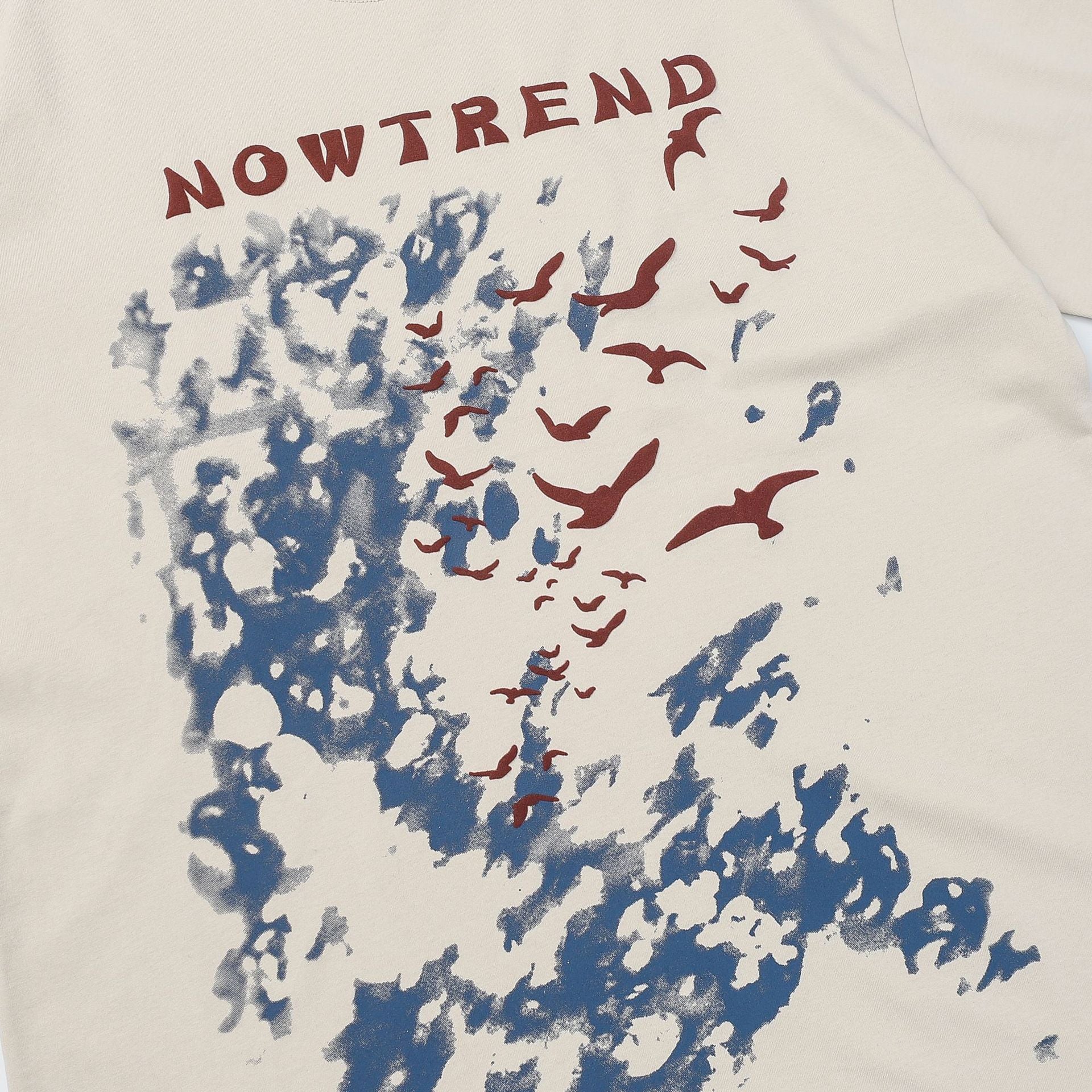 Flock Birds | Artistic Graphic T Shirt