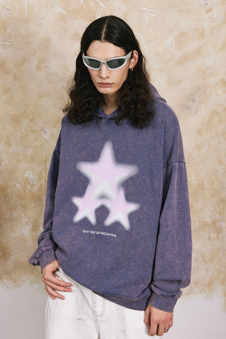 Starlit Fade | Vintage High Street Washed Hoodie