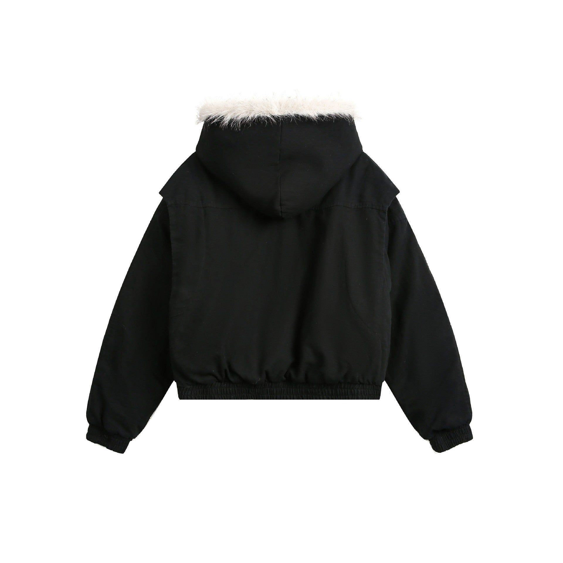 Arctic Luxe | Fur-Lined Hoodie Jacket