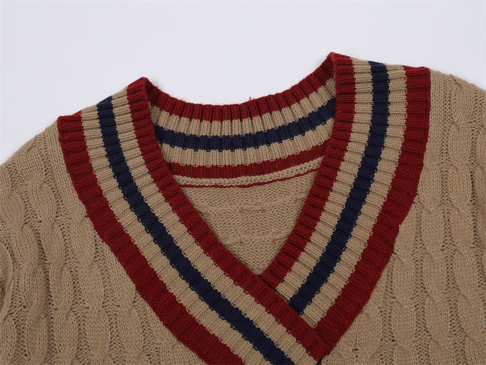 Vintage Varsity | Knit Sweater