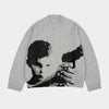 Silent Vigil | Street Art Pullover stricken