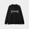 Felpa oversize Retro Script | Retro