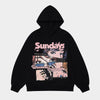 Sundays | Pop Art Grafik Hoodie