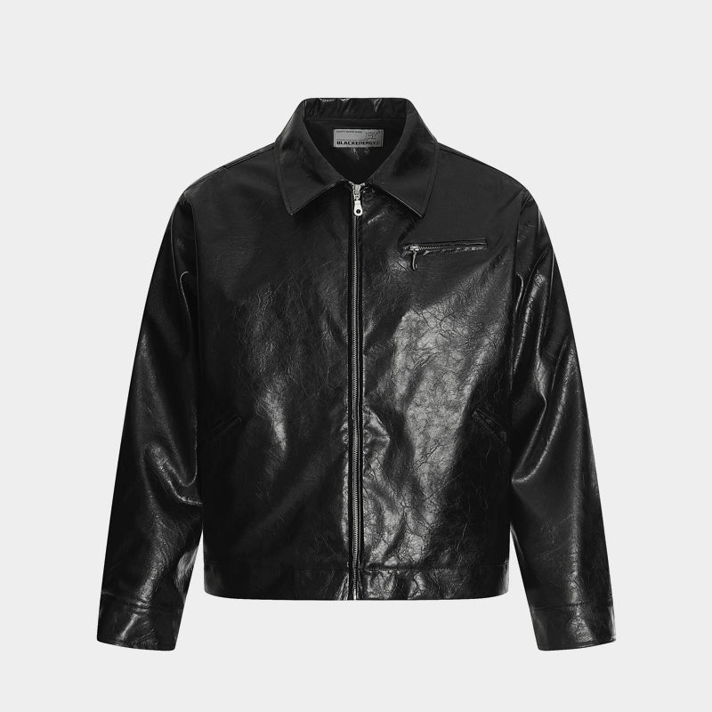 Goth Anime | PU Leather Jacket - Santo 