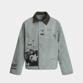 Retro Sketch Print | Detroit Jacket - Santo 