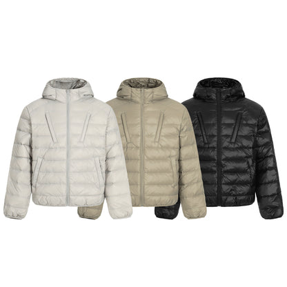 Structured Quilted | Hooded Puffer Jacket