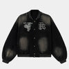 Retro Washed Street | Varsity Jacket