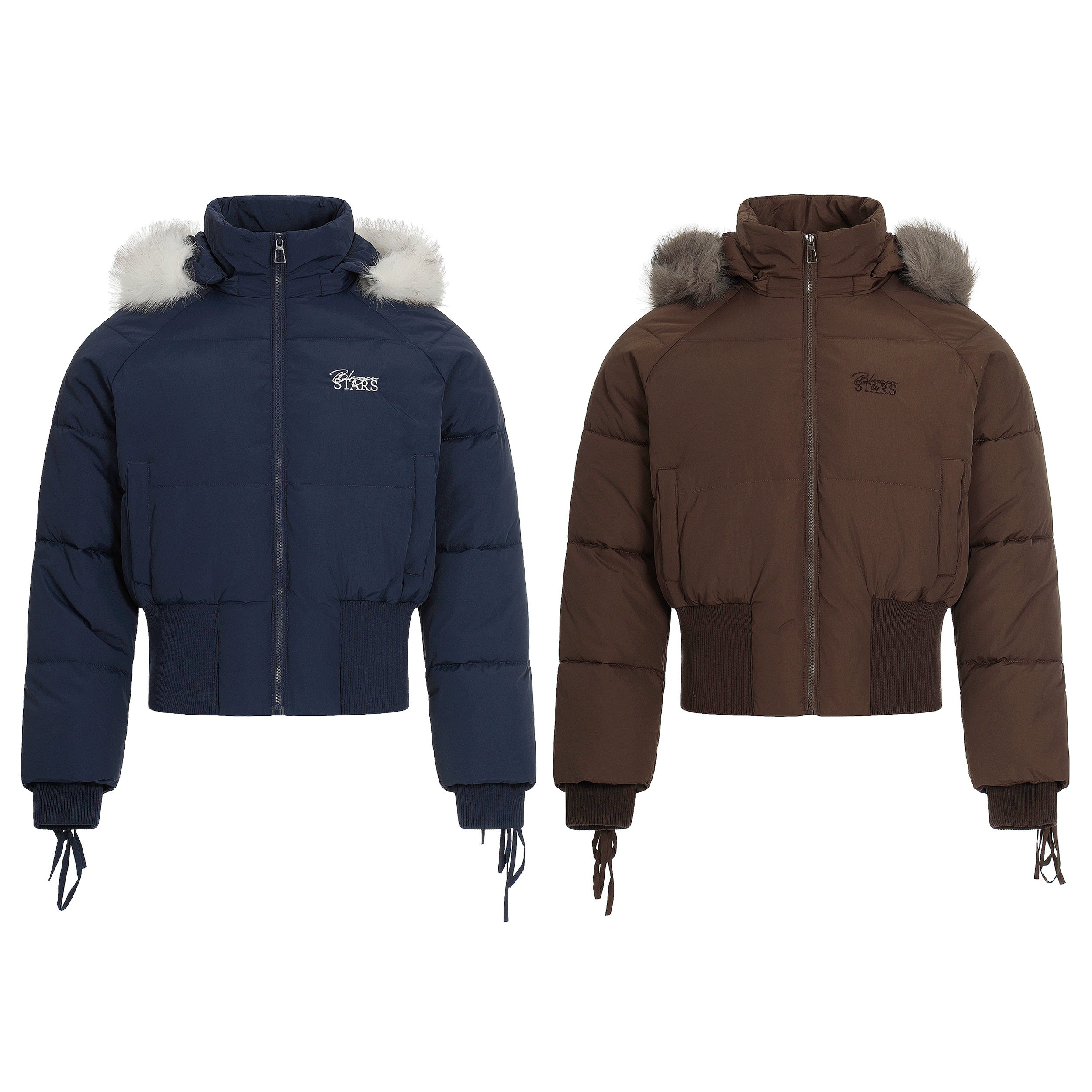 Alpine Fuse | Logo Patch Hooded Puffer