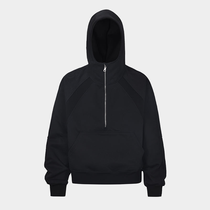 Half Zip | Essential Hoodie - Santo 