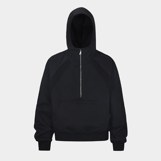 Half Zip | Essential Hoodie - Santo 